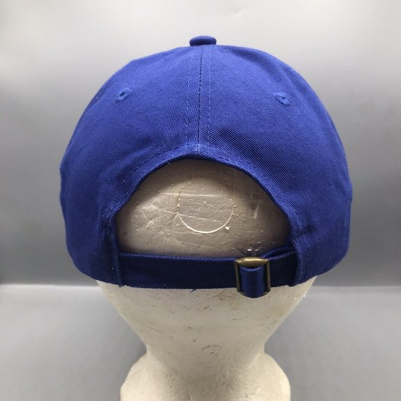Living Single Vintage Strapback Hat Cap Adjustable Blue Sitcom 90s TV - VGC - Picture 3 of 5